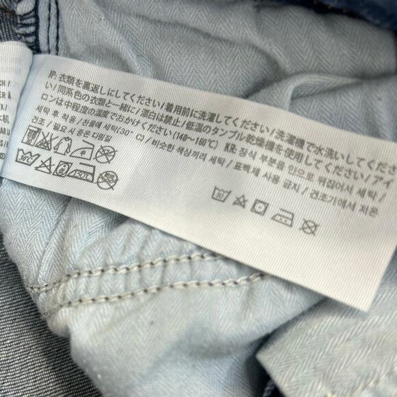 Holister Boot Cut Jeans Stretch Washed Blue Look Women’s Junior Size 7 Long - Picture 9 of 12